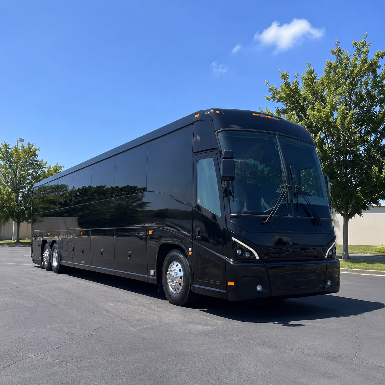 dearborn charter bus rental exterior