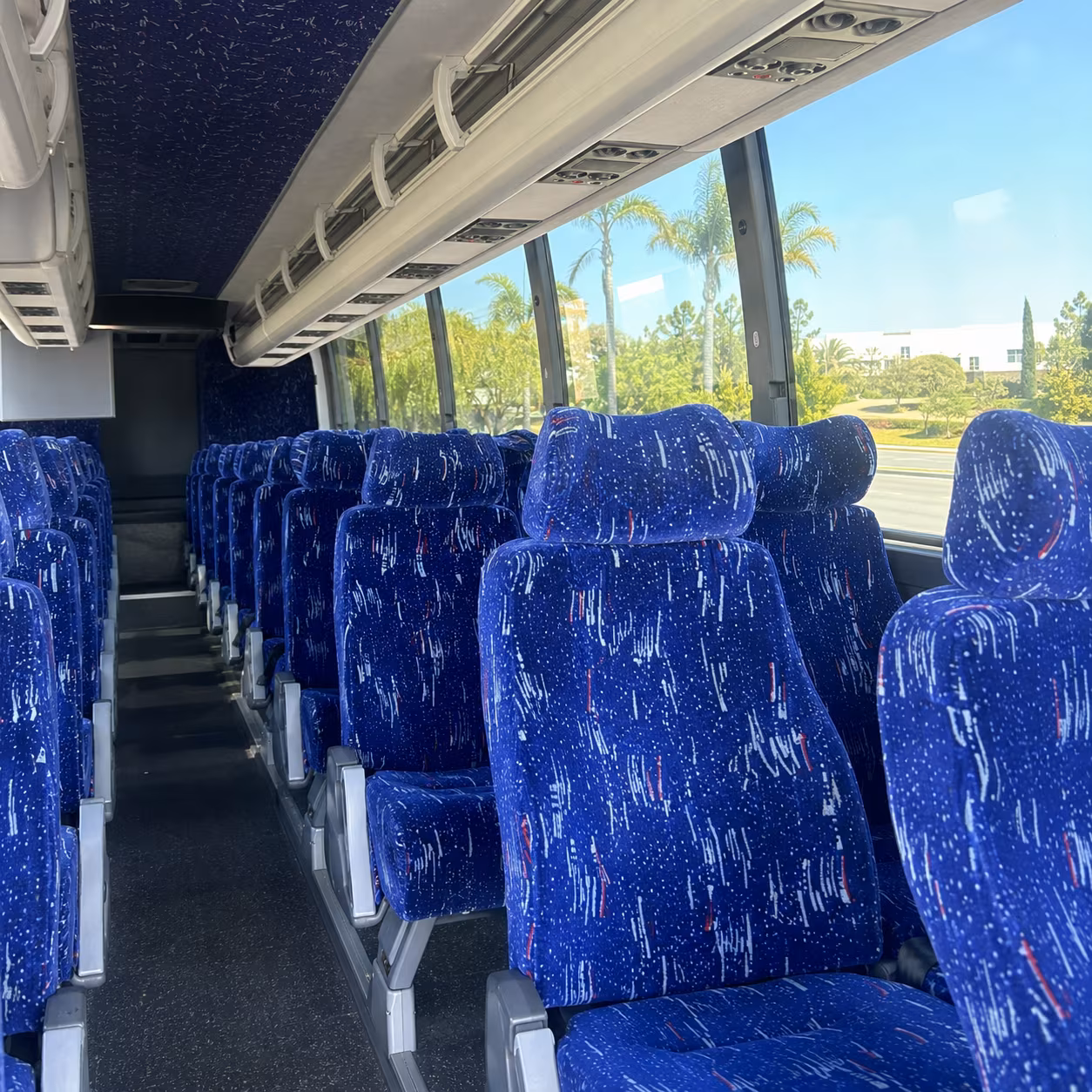 dearborn charter bus rental inside